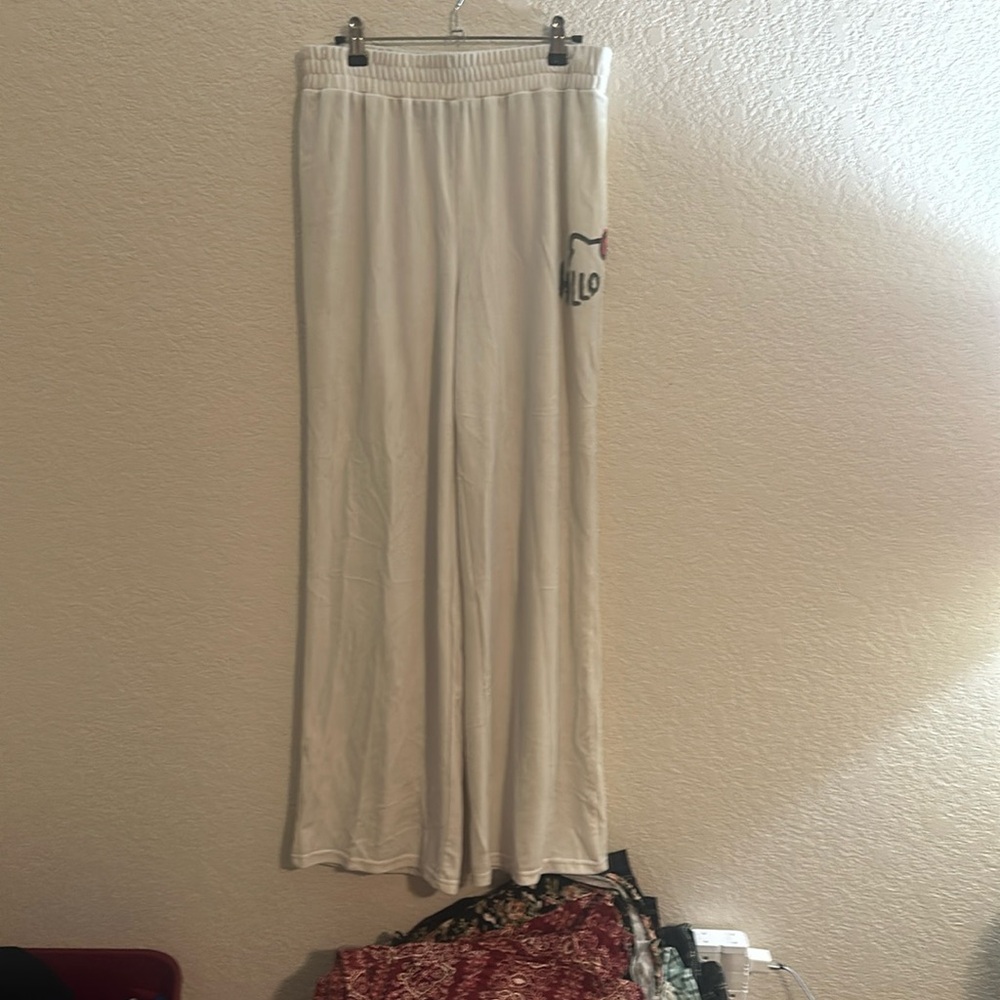 Forever 21 Hello Kitty Velour top & bottom.